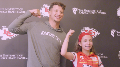 Myka's wish to meet Patrick Mahomes