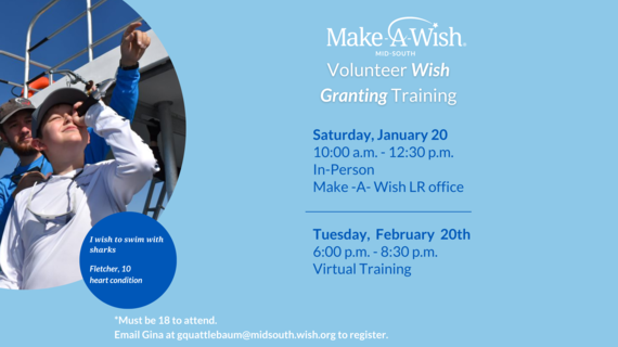 Virtual volunteer graphic for Jan and February 