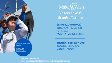 Virtual volunteer graphic for Jan and February 